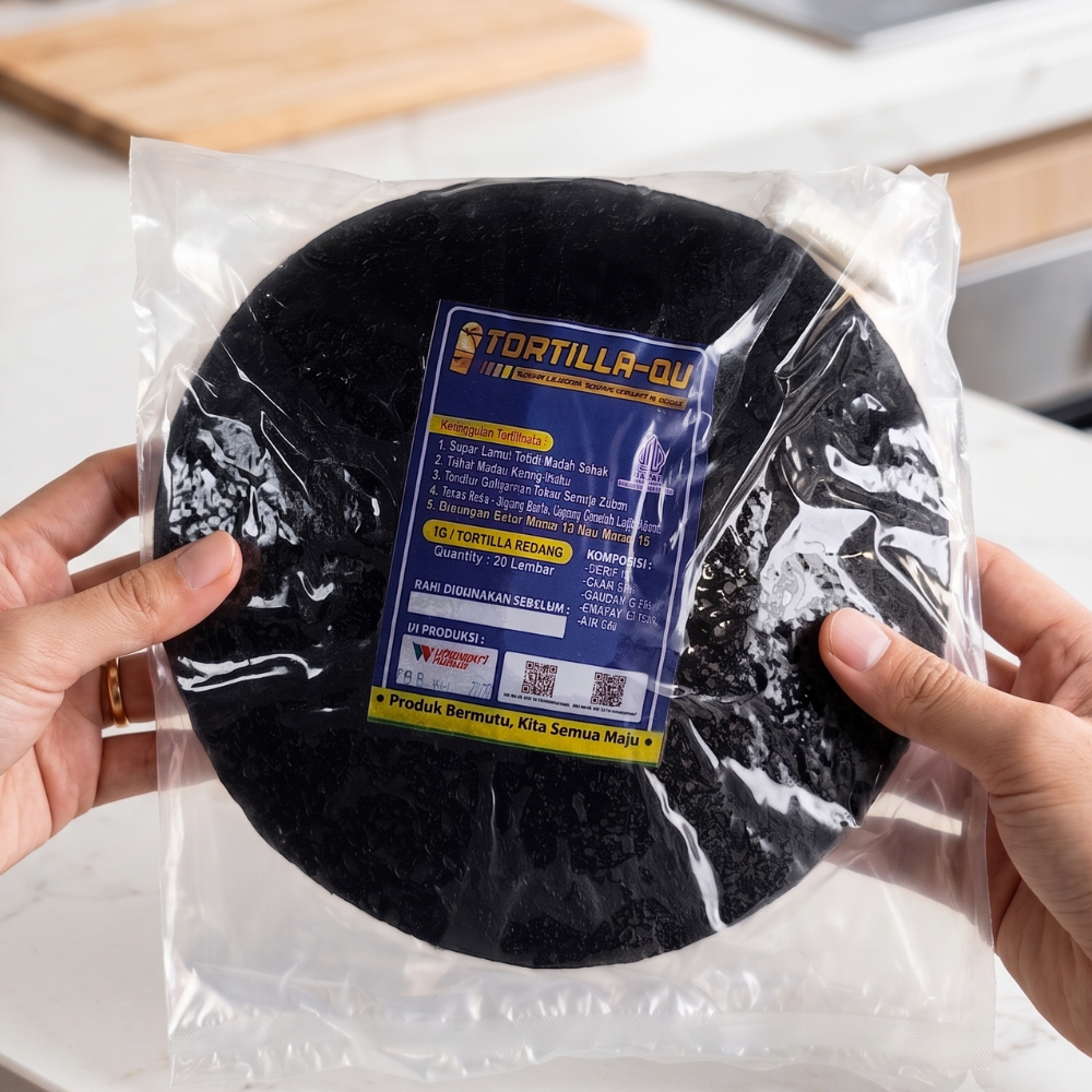 Cara Pabrik Kulit Kebab Buat Tortilla Hitam untuk Agen Kulit Kebab & Distributor Kulit Kebab hitamm